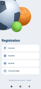 1xBet registration